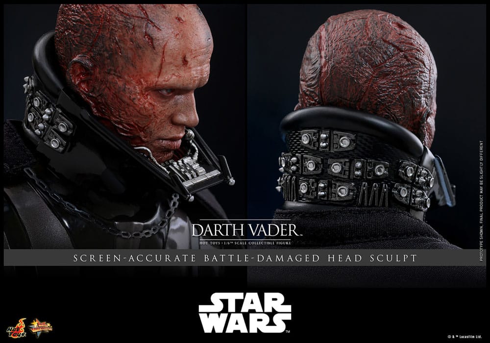 Star Wars: Episode III - Revenge of the Sith Movie Masterpiece Action Figure 1/6 Darth Vader (Deluxe Version) 35 cm