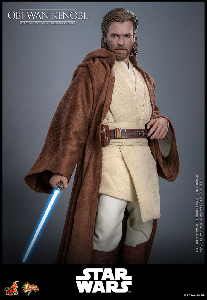 Star Wars: Episode II - Attack of the Clones Action Figure 1/6 Obi-Wan Kenobi 31 cm