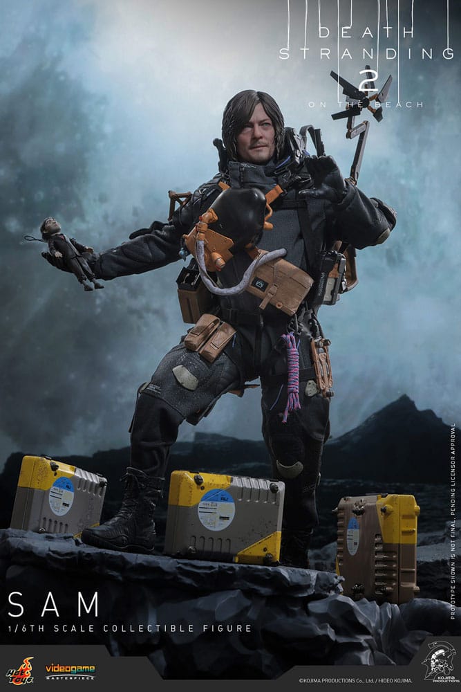 Death Stranding 2: On the Beach Videogame Masterpiece Action Figure 1/6 Sam 31 cm