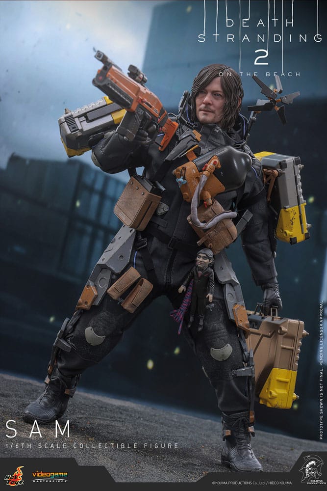 Death Stranding 2: On the Beach Videogame Masterpiece Action Figure 1/6 Sam 31 cm