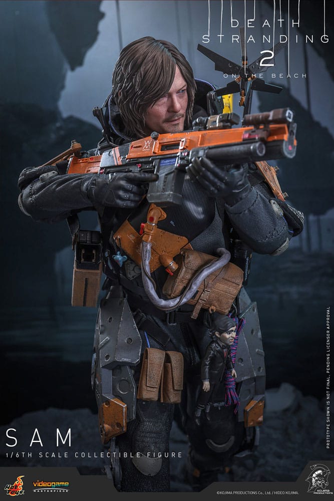 Death Stranding 2: On the Beach Videogame Masterpiece Action Figure 1/6 Sam 31 cm