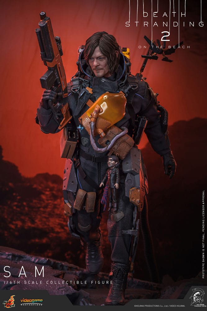 Death Stranding 2: On the Beach Videogame Masterpiece Action Figure 1/6 Sam 31 cm