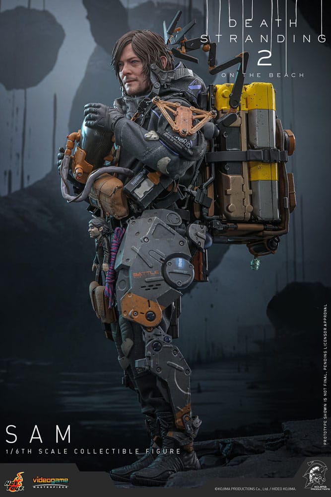 Death Stranding 2: On the Beach Videogame Masterpiece Action Figure 1/6 Sam 31 cm