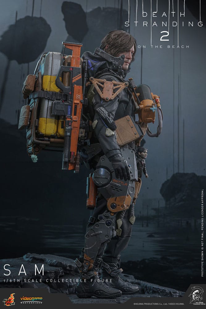Death Stranding 2: On the Beach Videogame Masterpiece Action Figure 1/6 Sam 31 cm