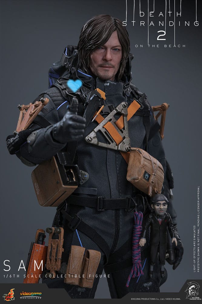 Death Stranding 2: On the Beach Videogame Masterpiece Action Figure 1/6 Sam 31 cm