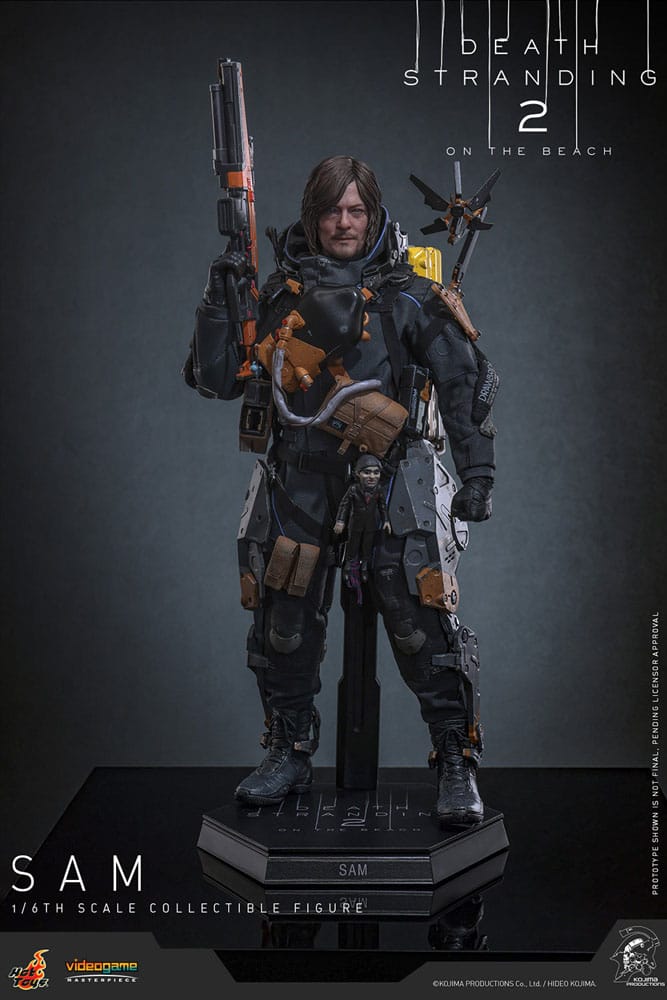 Death Stranding 2: On the Beach Videogame Masterpiece Action Figure 1/6 Sam 31 cm