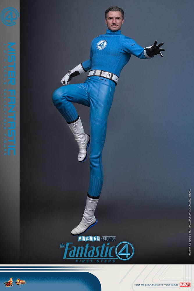 The Fantastic Four: First Steps Movie Masterpiece Action Figure 1/6 Mister Fantastic 30 cm