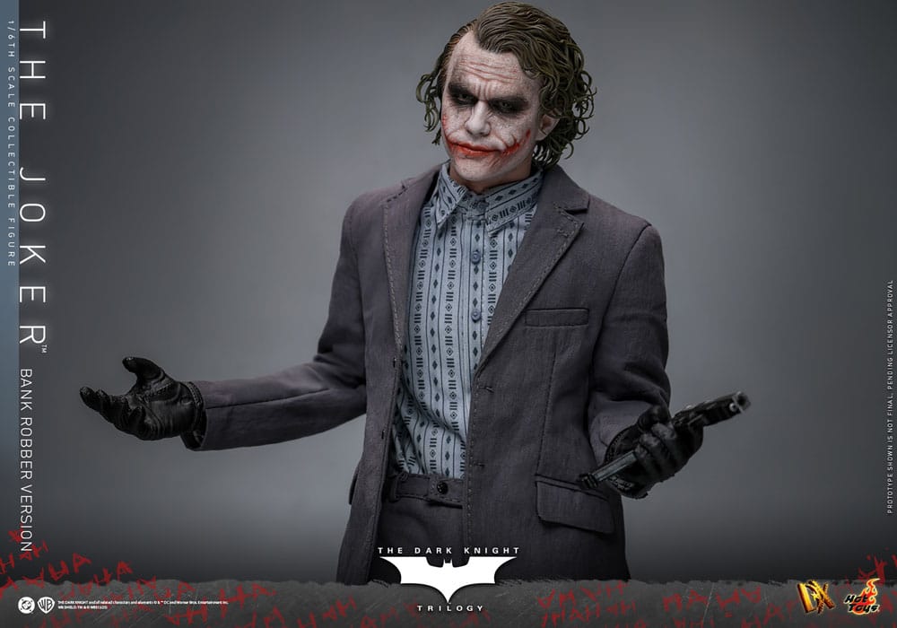 The Dark Knight DX Action Figure 1/6 The Joker (Bank Robber Version) 30 cm