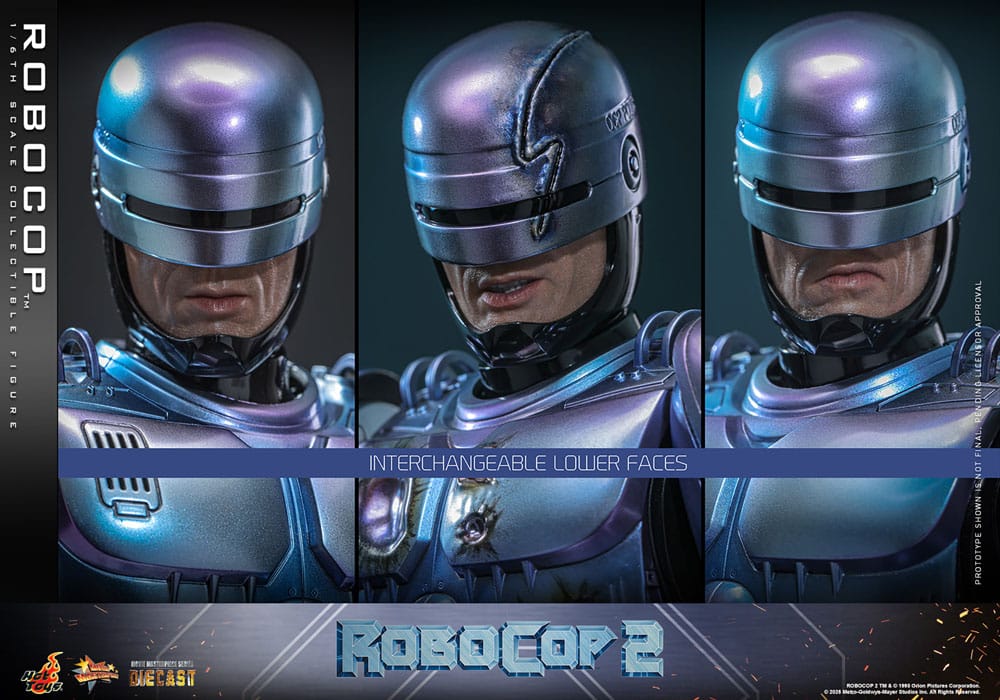 RoboCop 2 Movie Masterpiece Diecast Action Figure 1/6 RoboCop 30 cm