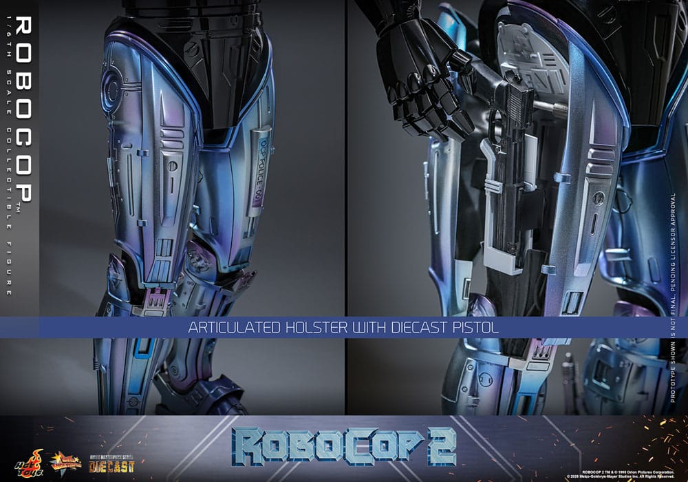 RoboCop 2 Movie Masterpiece Diecast Action Figure 1/6 RoboCop 30 cm