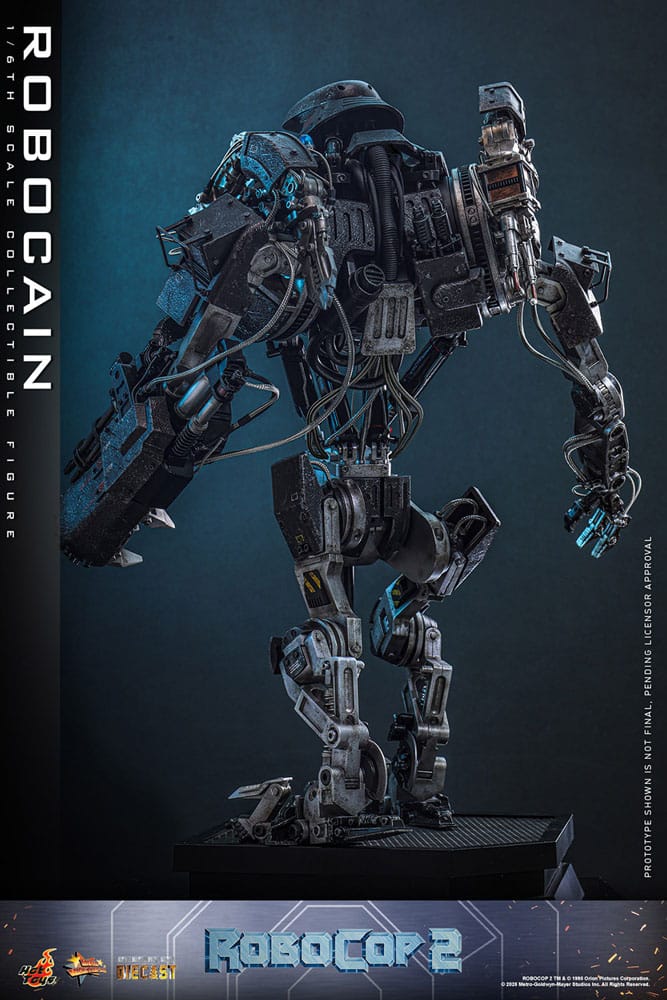 RoboCop 2 Movie Masterpiece Diecast Action Figure 1/6 RoboCain 40 cm