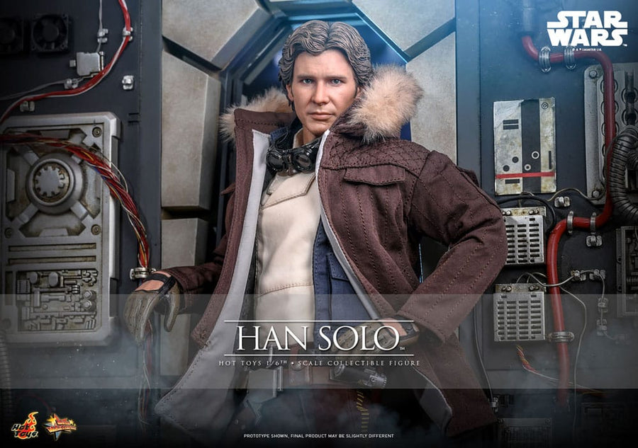 Star Wars Episode V Movie Masterpiece Action Figure 1/6 Han Solo 31 cm