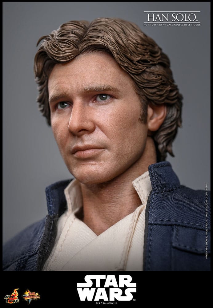 Star Wars Episode V Movie Masterpiece Action Figure 1/6 Han Solo 31 cm