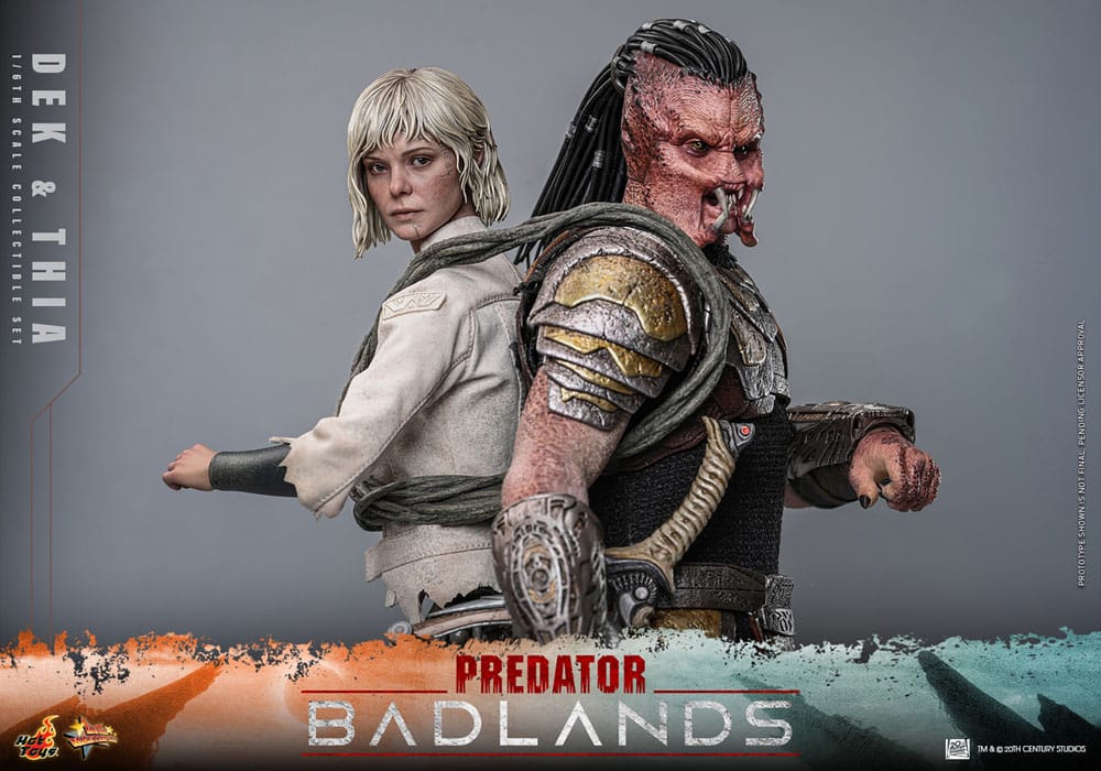 Predator: Badlands Movie Masterpiece Action Figure 1/6 Dek & Thia 30 cm