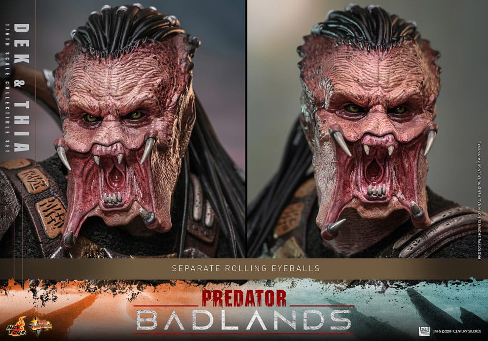 Predator: Badlands Movie Masterpiece Action Figure 1/6 Dek & Thia 30 cm