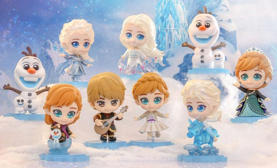 Frozen Cosbi Mini Figures 8 cm Blind Box Display (8)