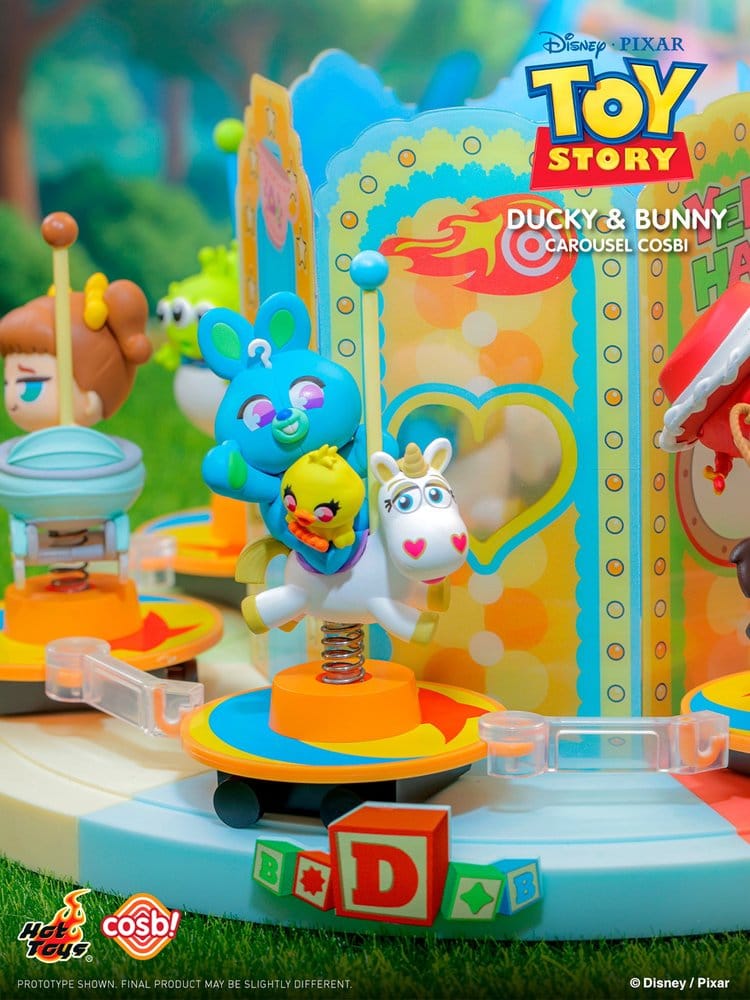 Toy Story Cosbi Mini Figures Carousel Collection 10 cm Blind Box Display (6)