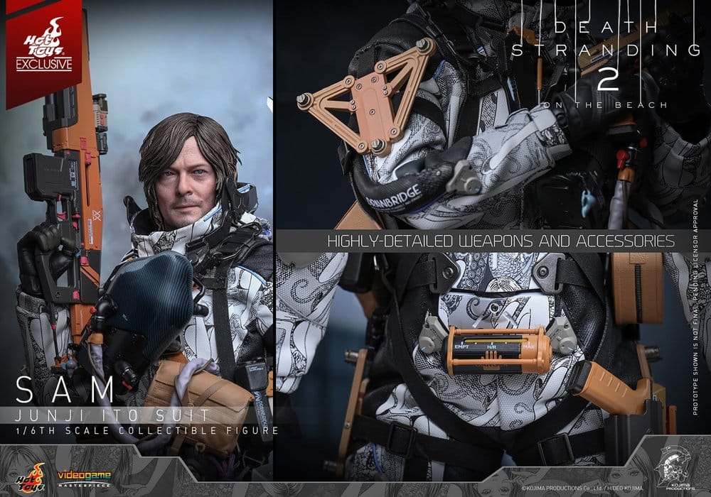 Death Stranding Action Figure 1/6 Sam Porter Bridges (Junji Ito Suit) heo exclusive 31 cm