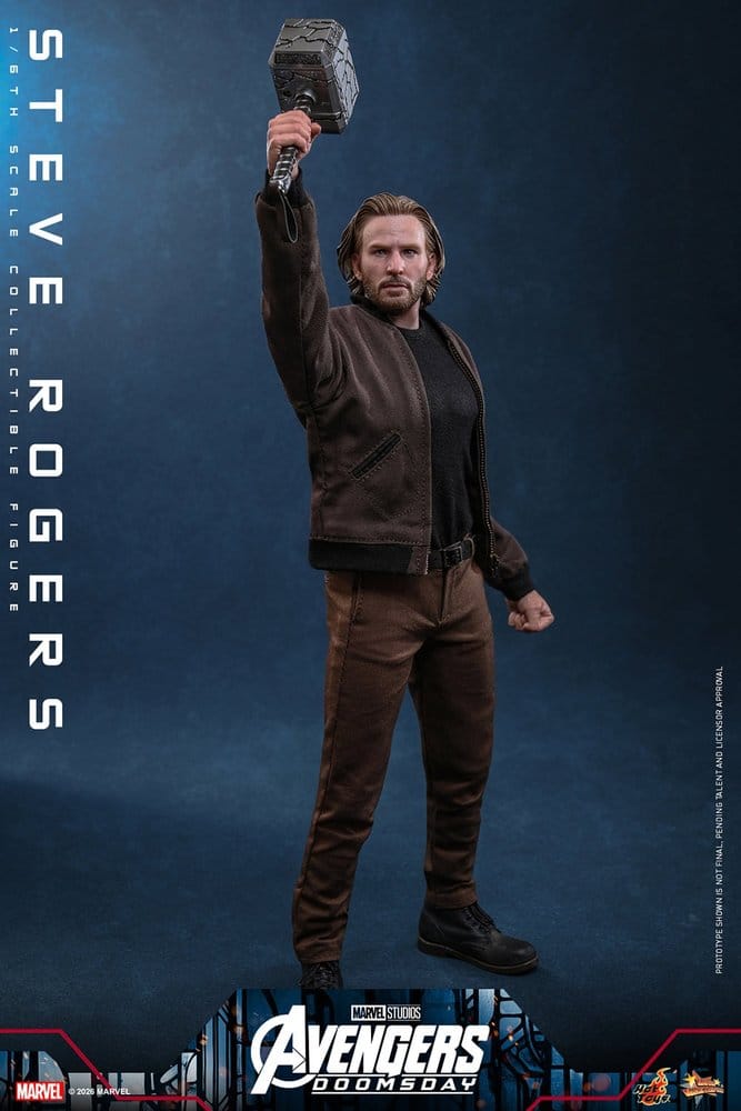 Marvel Avengers: Doomsday Movie Masterpiece Action Figure 1/6 Steve Rogers 31 cm