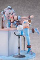 Original Character Statue 1/6 Blue Panda Coffee by Henriita 19 cm