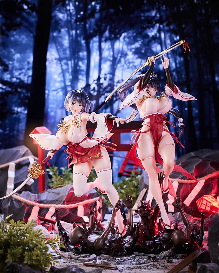 Original Character Statues 2-Pack 1/6 Sakuya Todo & Iori Todo