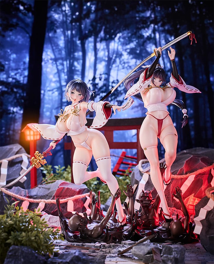 Original Character Statues 2-Pack 1/6 Sakuya Todo & Iori Todo
