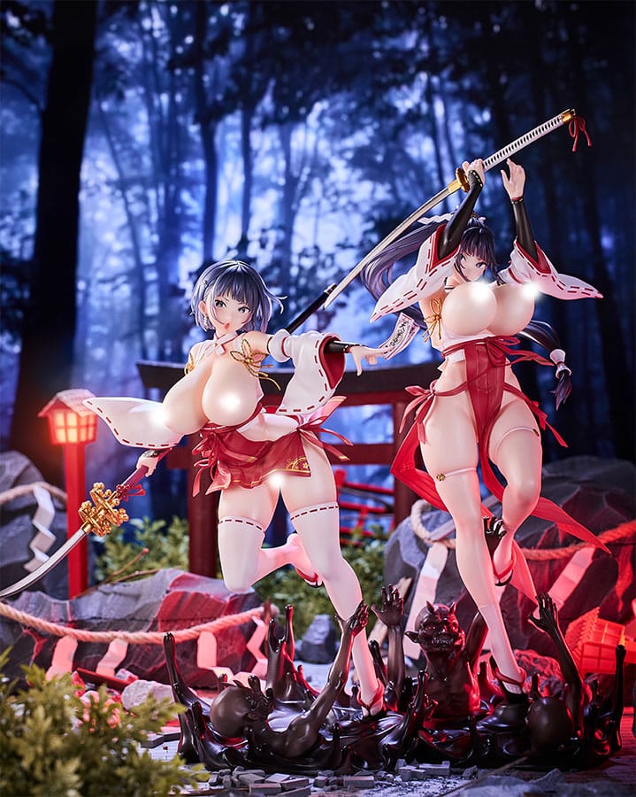 Original Character Statues 2-Pack 1/6 Sakuya Todo & Iori Todo