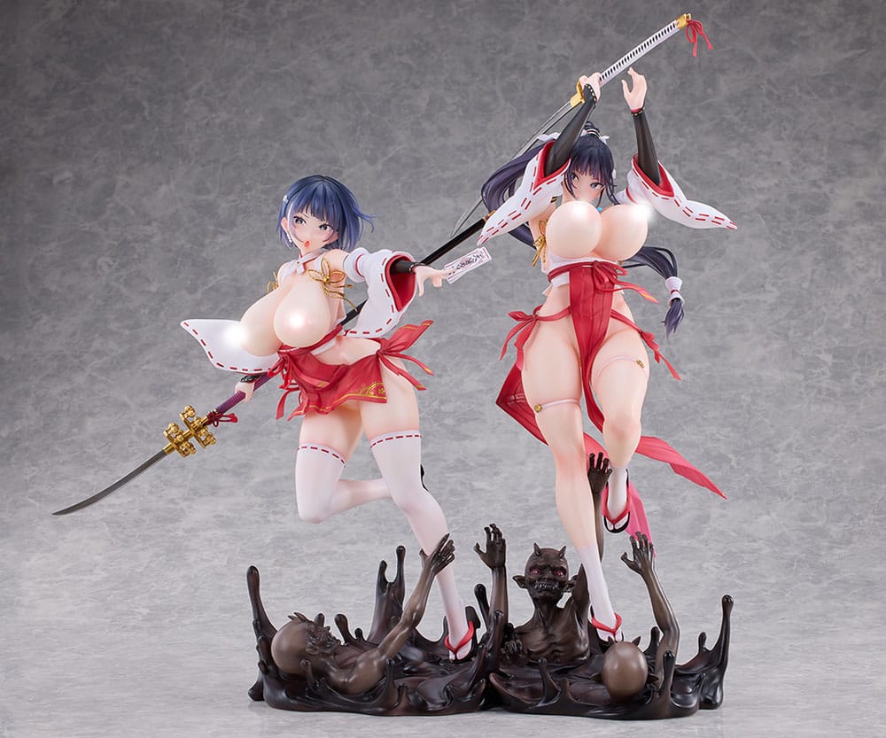 Original Character Statues 2-Pack 1/6 Sakuya Todo & Iori Todo
