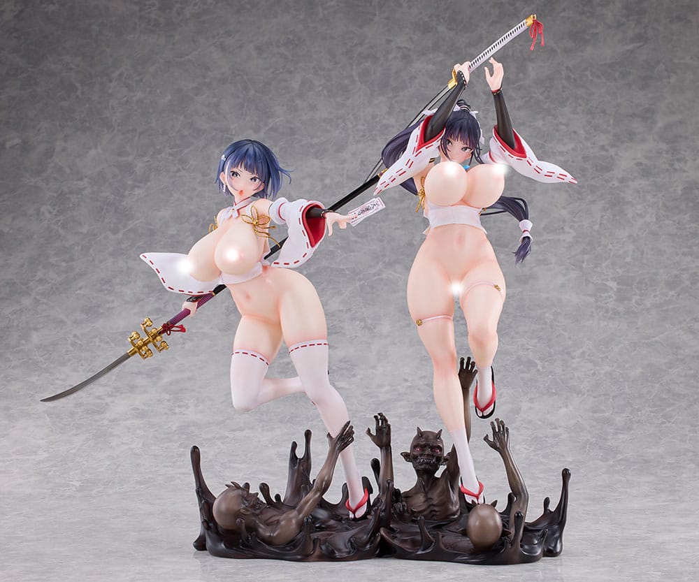 Original Character Statues 2-Pack 1/6 Sakuya Todo & Iori Todo