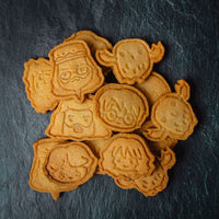 Harry Potter Cookie Cutter / Cookie Stamp 6-Pack Kawaii