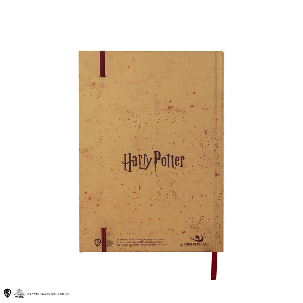 Harry Potter Notebook A5 Marauder's Map