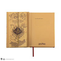 Harry Potter Notebook A5 Marauder's Map