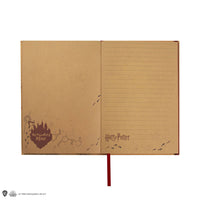 Harry Potter Notebook A5 Marauder's Map