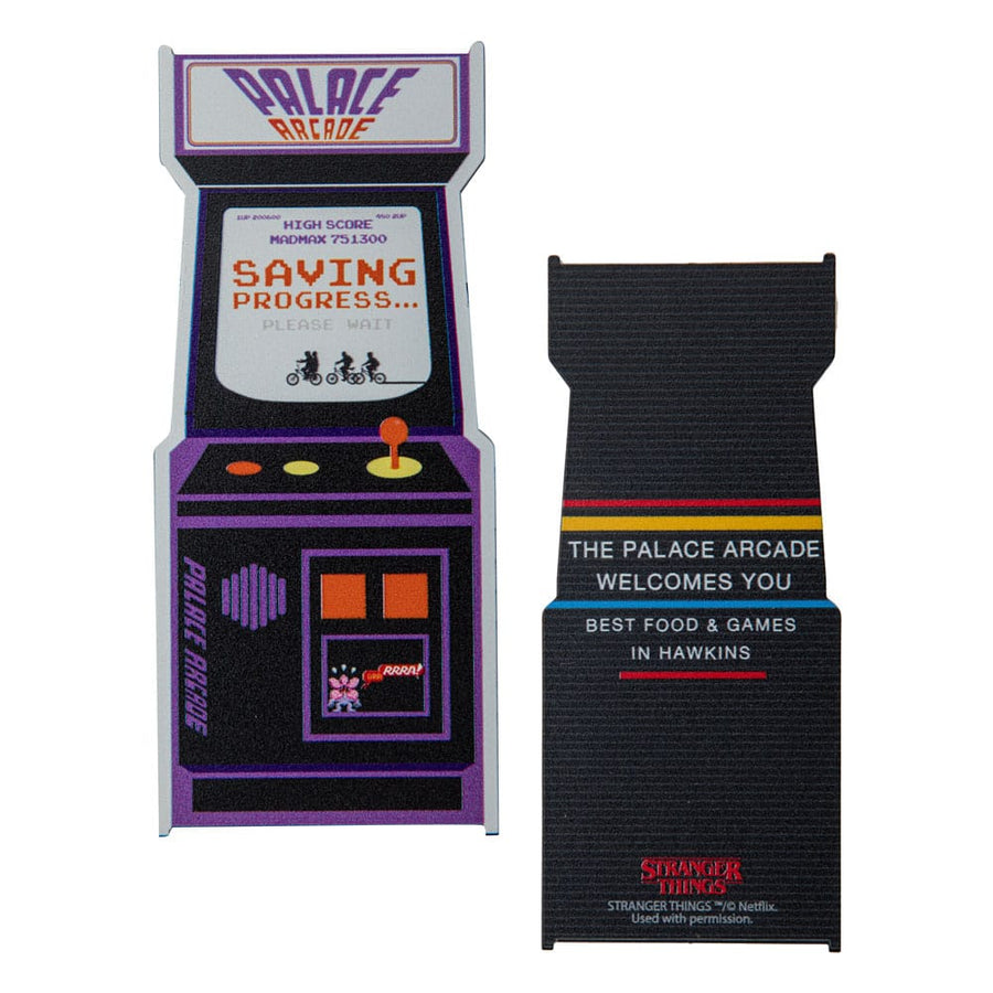 Stranger Things Bookmark Arcade Metal