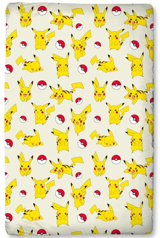 Pokémon Fitted Sheet Pikachu 90 x 200 cm