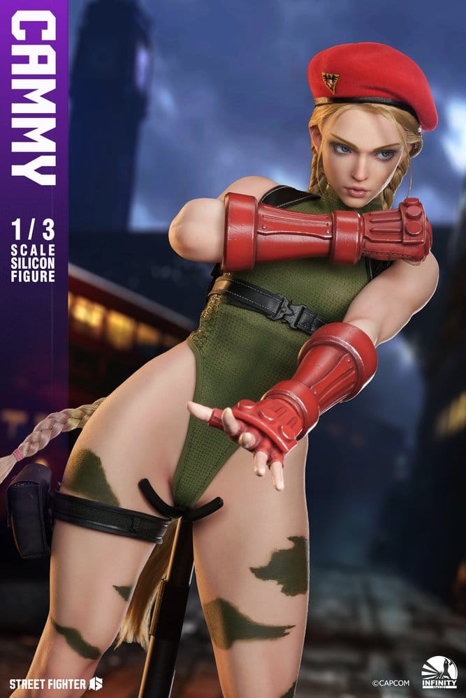 Street Fighter 6 Silicone Action Figure 1/3 Cammy 65 cm