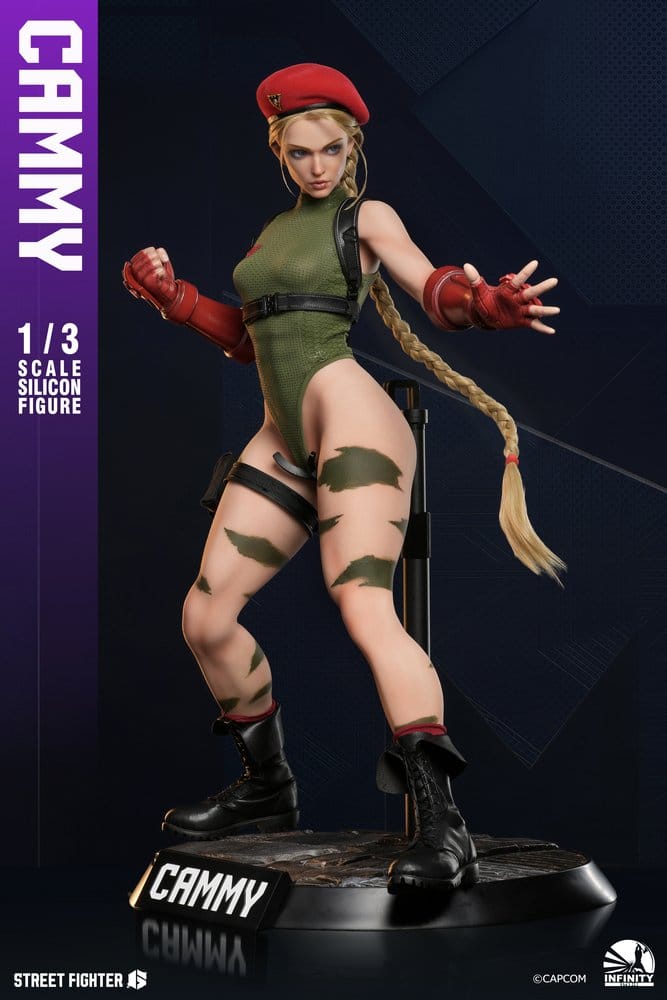 Street Fighter 6 Silicone Action Figure 1/3 Cammy 65 cm