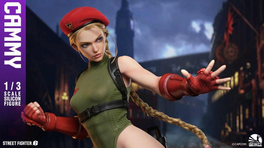 Street Fighter 6 Silicone Action Figure 1/3 Cammy 65 cm