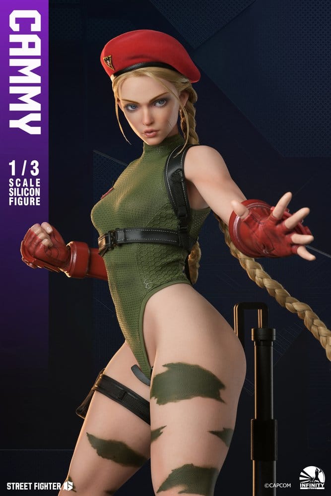 Street Fighter 6 Silicone Action Figure 1/3 Cammy 65 cm