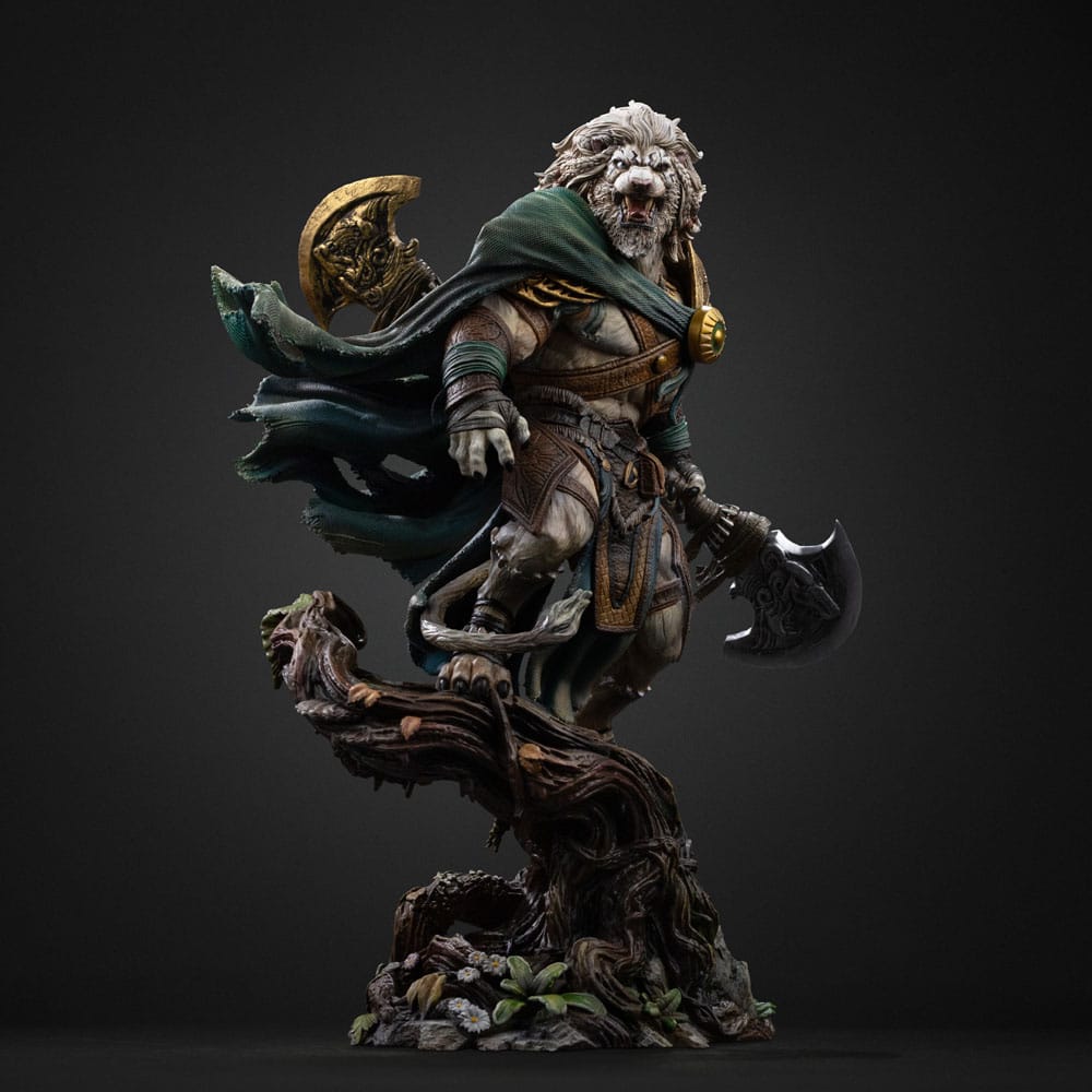 Magic The Gathering Art Scale Statue 1/10 Ajani Goldmane 26 cm