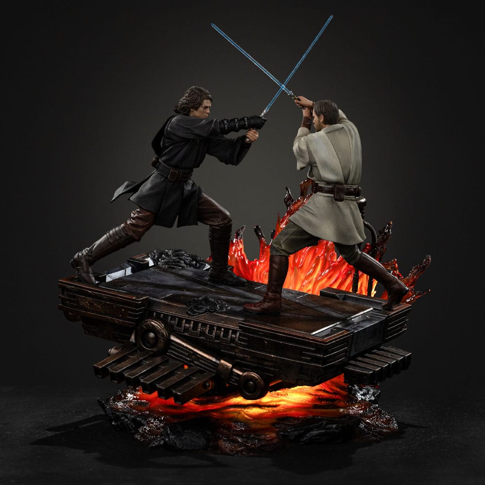 Star Wars Art Scale Statue 1/10 Anakin vs. Obi Wan 34 cm