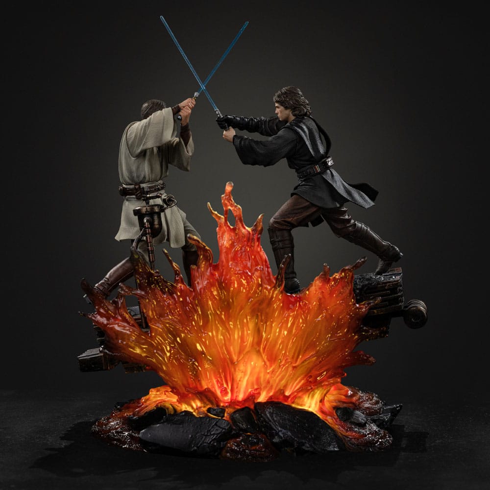 Star Wars Art Scale Statue 1/10 Anakin vs. Obi Wan 34 cm