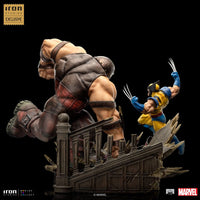 Marvel BDS Art Scale Statue 1/10 Wolverine vs Juggernaut heo EU Exclusive 30 cm