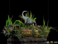 Jurassic World Fallen Kingdom - Deluxe Art Scale Statue 1/10 - Blue