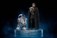 Star Wars - The Mandalorian Art Scale Statue 1/10 - Luke Skywalker and Grogu