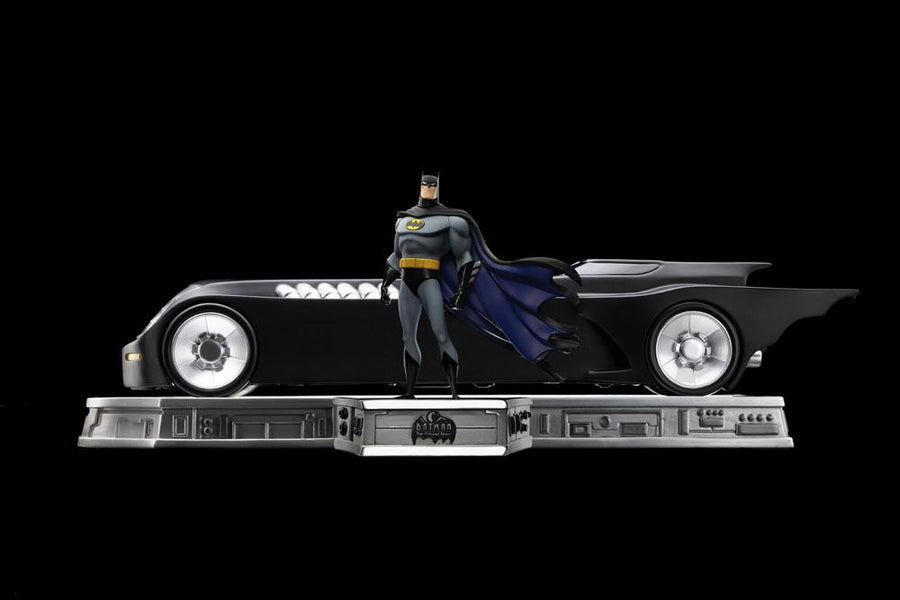 Batman The Animated Series (1992) - Art Scale Set Deluxe 1/10 - Batman and Batmobile