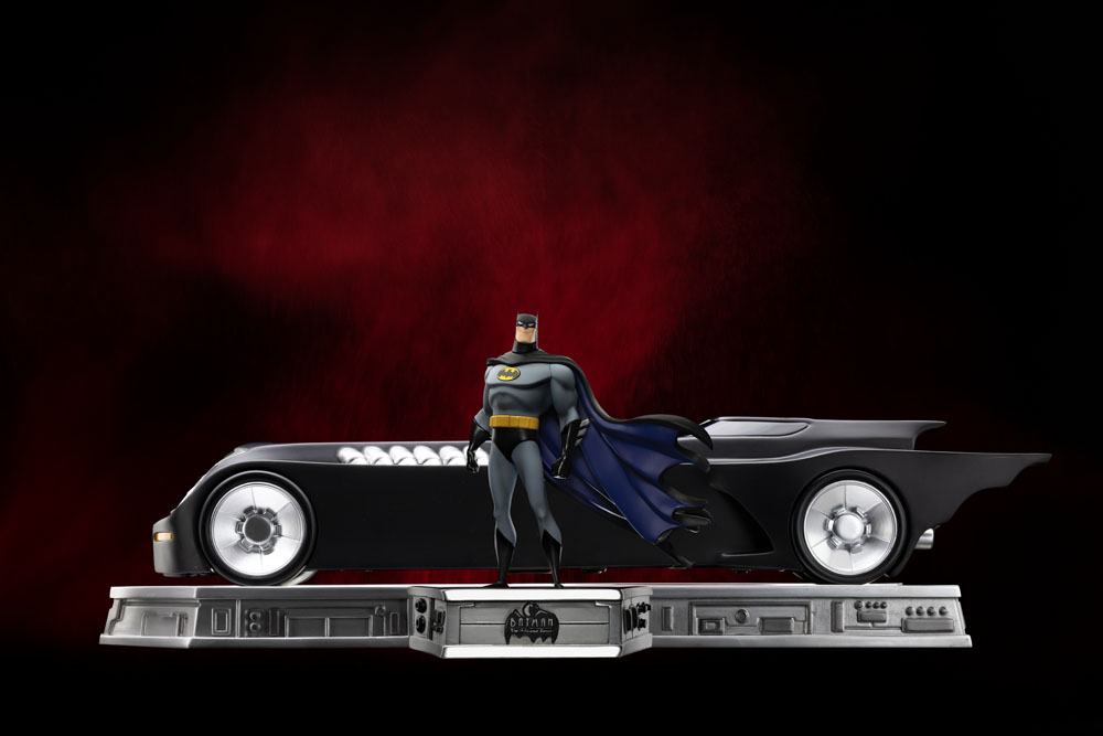 Batman The Animated Series (1992) - Art Scale Set Deluxe 1/10 - Batman and Batmobile