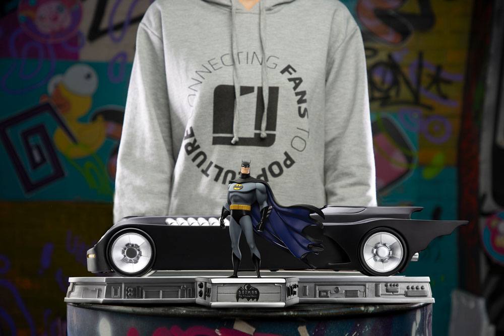 Batman The Animated Series (1992) - Art Scale Set Deluxe 1/10 - Batman and Batmobile