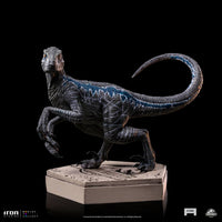 Jurassic World - Icons Statue - Velociraptor B Blue