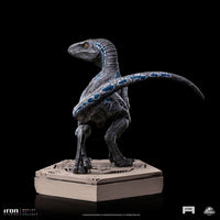 Jurassic World - Icons Statue - Velociraptor B Blue